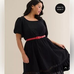 Torrid Retro Chic Seersucker Swing Dress-plus size 1
